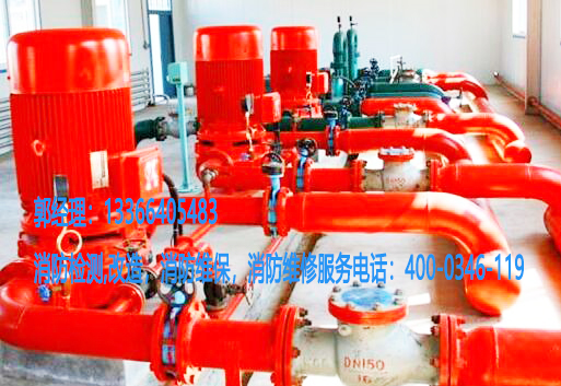 消防長軸泵施工